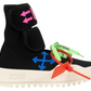 Black Polyamide Women Sneaker