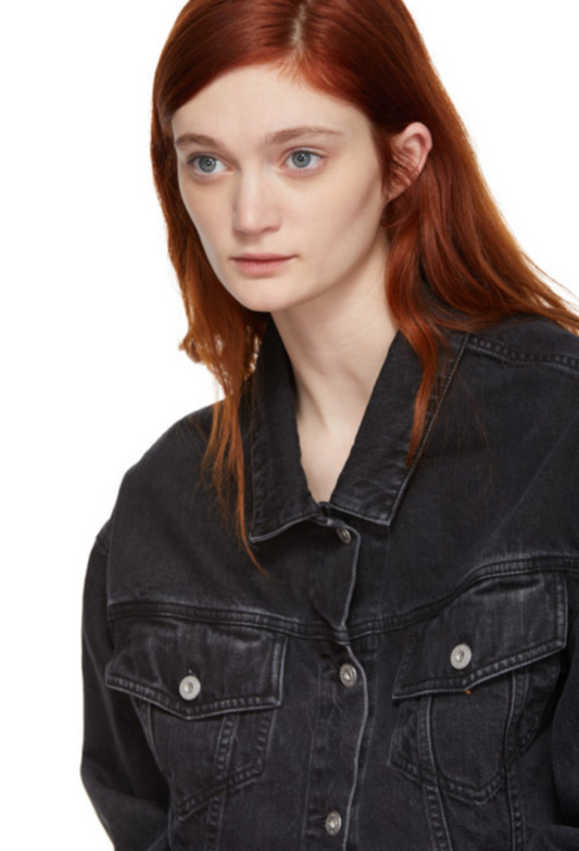 Elevated Denim Jacket with Italian Flair
