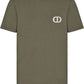 Elegant Green Jersey Cotton Tee with Iconic Emblem