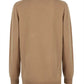 Luxurious Cashmere Crew Neck Pullover - Brown