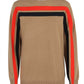 Luxurious Cashmere Crew Neck Pullover - Brown