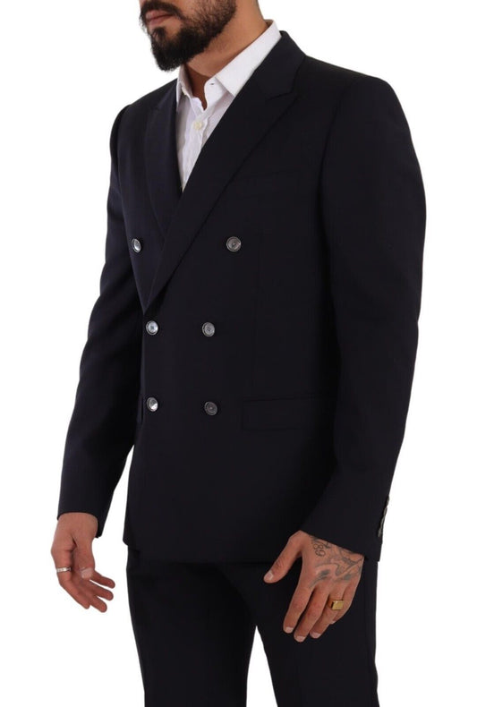 Elegant Navy Martini Slim Fit Suit