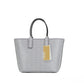 Jodie Small Jacquard Logo Recycled Polyester Tote Handbag Lavender Mist