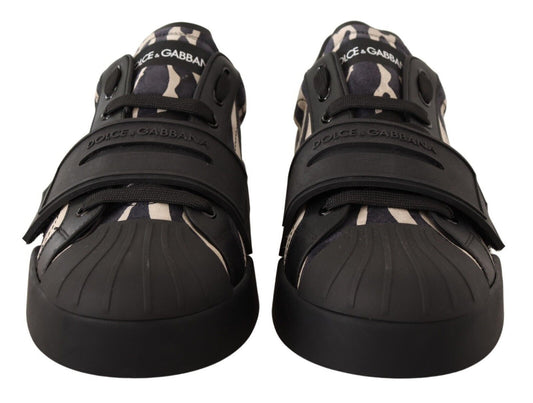 Zebra Inspired Suede Sneakers - Casual Luxury