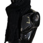 Elite Black Wool Blend Men's Scarf