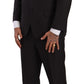 Elegant Dark Grey Two-Piece Suit