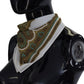 Elegant Multicolor Silk Men's Square Scarf