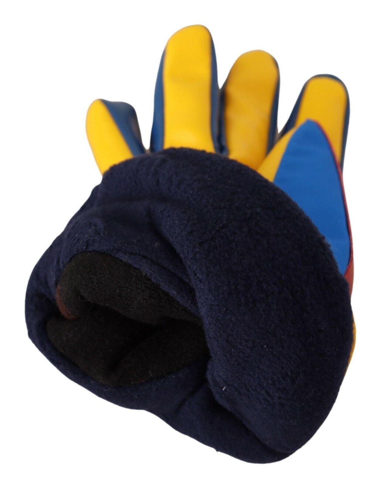 Multicolor Sicily Print Casual Wrist Gloves