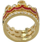 Regal Crown-Inspired Crystal Ring