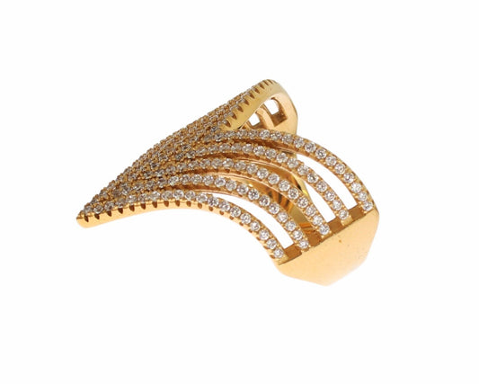 Gold 925 Sterling Silver Ring