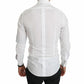Elegant Slim Fit White Casual Shirt