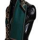 Elegant Green Wool Cashmere Men's Scarf