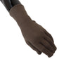 Elegant Cashmere-Silk Blend Winter Gloves