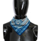 Elegant Floral Stripe Cotton Bandana