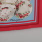 Elegant Multicolor Silk Square Shawl Scarf