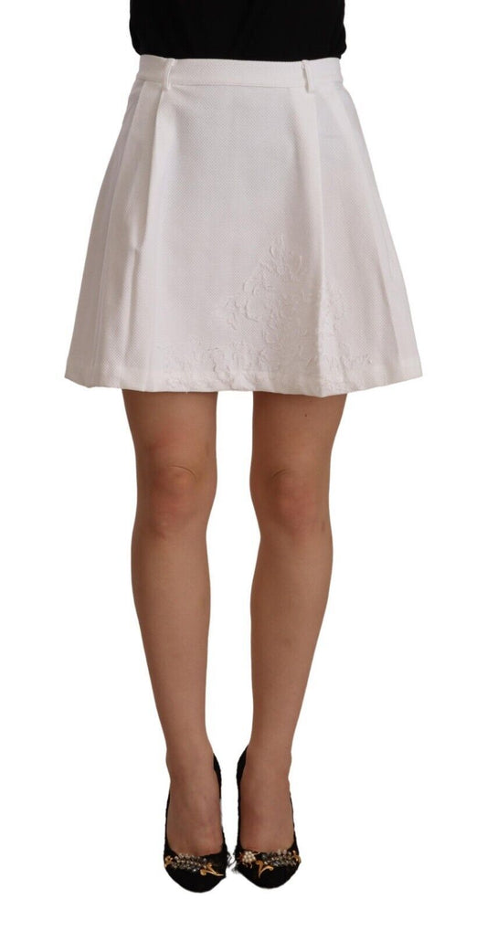 Chic High Waist A-Line Mini Skirt