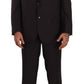 Elegant Grey Two-Piece Suit for Men