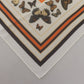 Elegant Multicolor Silk Men's Square Scarf