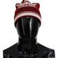 Elegant Cashmere Beanie - Vibrant Red Hue