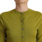 Apple Green Cashmere Cardigan - Luxe Comfort