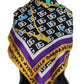 Elegant Multicolor Silk Men's Scarf
