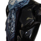 Elegant Blue Cashmere Blend Men's Scarf