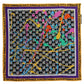 Elegant Multicolor Silk Men's Scarf