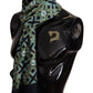 Elegant Multicolor Silk Men's Scarf
