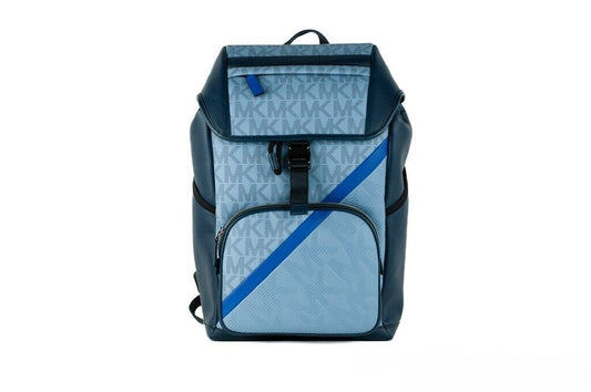 Signature Cooper Sport Flap Chambray Large Backpack Bookbag Bag