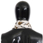 Silken Fringe Scarf with Instrument Print