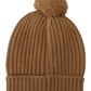 Chic Brown Cashmere Beanie Hat
