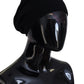 Elegant Black Wool Blend Beanie