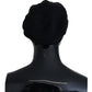 Elegant Black Wool Blend Beanie