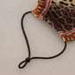 Chic Multicolor Designer Face Mask