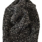 Chic Gray Virgin Wool Beanie Hat