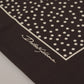 Elegant Silk Polka Dot Men's Square Scarf