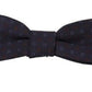 Elegant Silk Patterned Bow Tie