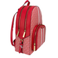 Jaycee Grapefruit Multi Large Zip Pocket Backpack Bookbag Bag