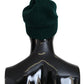 Exquisite Virgin Wool Beanie in Luxe Green