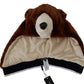 Elegant Whole Head Hat in Refined Brown Hue