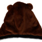 Elegant Whole Head Hat in Refined Brown Hue