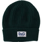 Exquisite Virgin Wool Beanie in Luxe Green