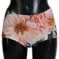 High-Waist Floral Bikini Bottom - Sizzle in Style