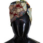 Multicolor Cotton-Blend Turban Hat