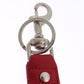 Multicolor Sicily Raffia Leather Keychain