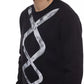 Chic Monochrome Cotton Sweatshirt