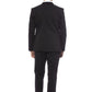 Chic Black Slim Fit Designer Suit