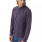 Violet Long Sleeve Polo With Chest Pocket