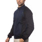 Sleek Blue Bomber Jacket - Men's Couture