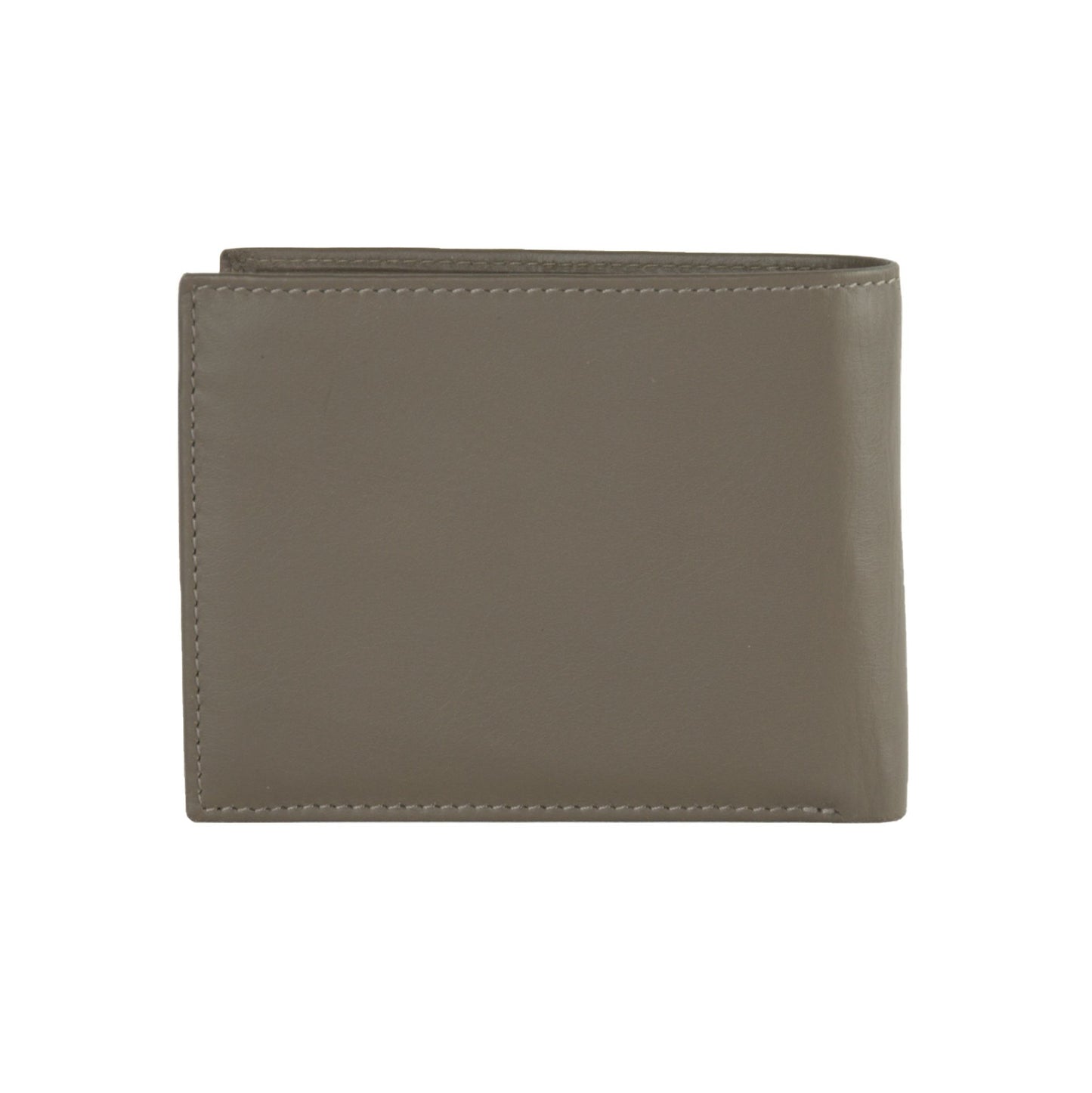 Taupe Elegance Leather Wallet